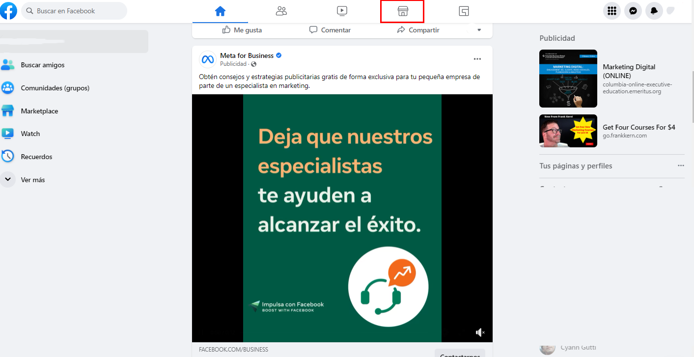 ir a facebook